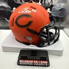 🐻 Colston Loveland Signed Chicago Bears Rave Mini Helmet Autographed — photo 1
