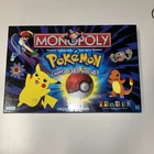 Vintage 1999 Pokemon Collector's Edition MONOPOLY Board Game 100% Complete