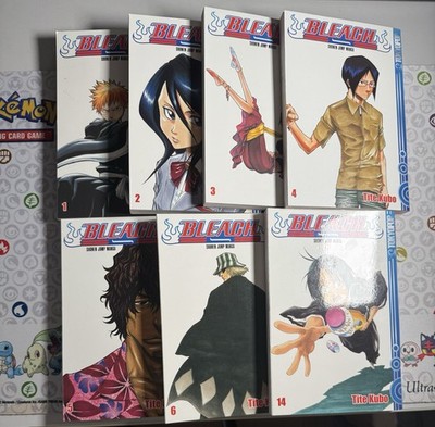 Bleach, 1 - 6 + 14 von Tite Kubo (2012, Taschenbuch)