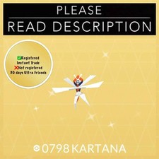 Shiny Kartana (Instant registered or 30 days Ultra Friends) - Pokémon Go