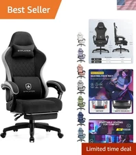 Gaming Chair Computer Office Chair Ergonomic High Back Footrest Armrest Lounge