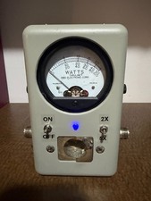 Bird 43 Thruline Wattmeter with Peak PEP 2/5X Kit installed.
