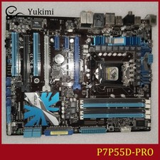 FOR ASUS P7P55D-PRO DDR3 4 LGA 1156 16GB ATX  otherboard Test OK