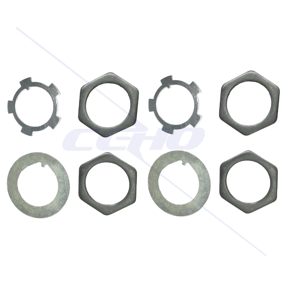 2X Tuerca de bloqueo del husillo del eje delantero para Toyota Land Cruiser T100 Pick Up 4Runner Foto 3 de 4