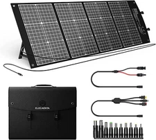 120W Portable Solar Panel for Power Station, 24% High Efficiency