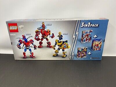 LEGO 66544 MARVEL SUPER HEROES Mighty Pack 3-in-1 incomplete 70%-80%