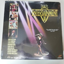 That's Entertainment III Laserdisc New and Sealed Mickey Rooney Free Shipping