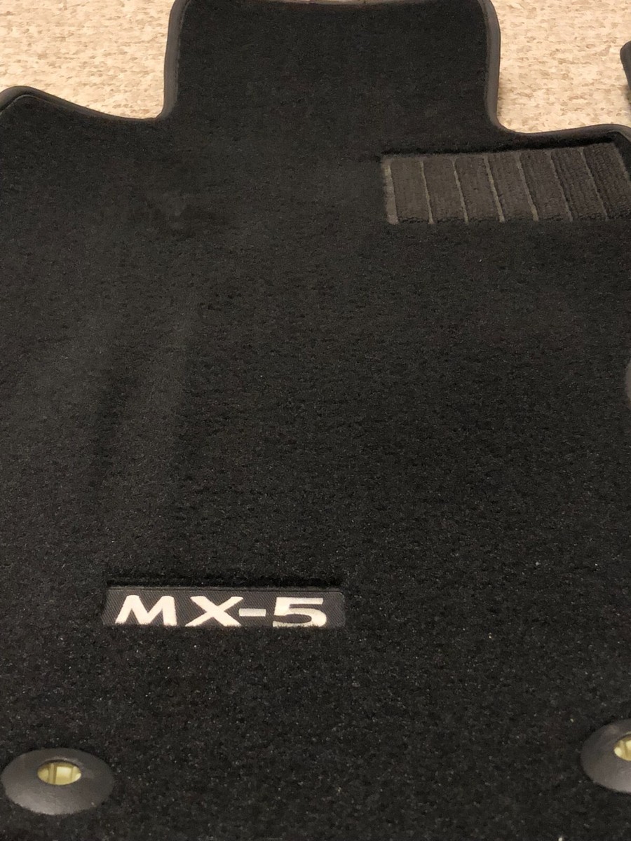 2016-2025 Mazda MX-5 Miata Genuine OEM Carpet Floor Mats Black