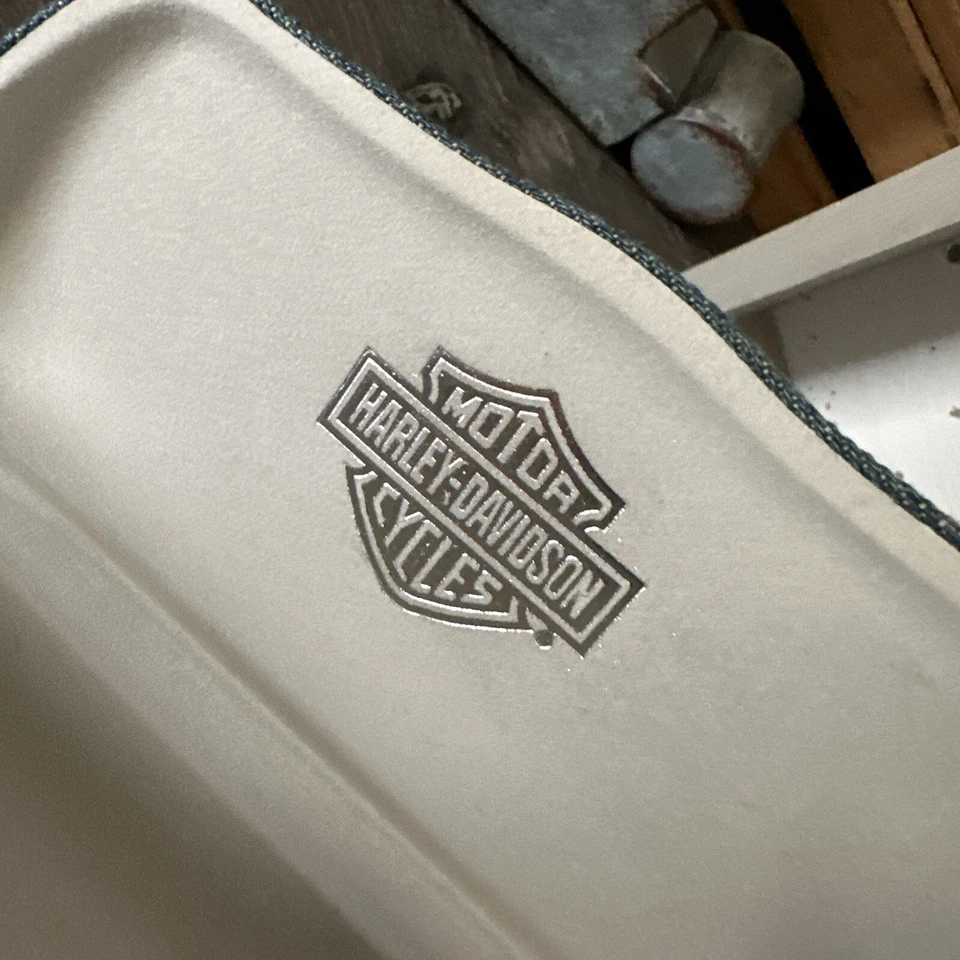 Gafas de sol Harley Davidson Wild Child denim estuche rígido con abrazadera nuevas sin etiquetas Foto 3 de 4