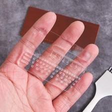 Punching Ruler Auxiliary Manual Leather Tool for Hole Punching Fitments