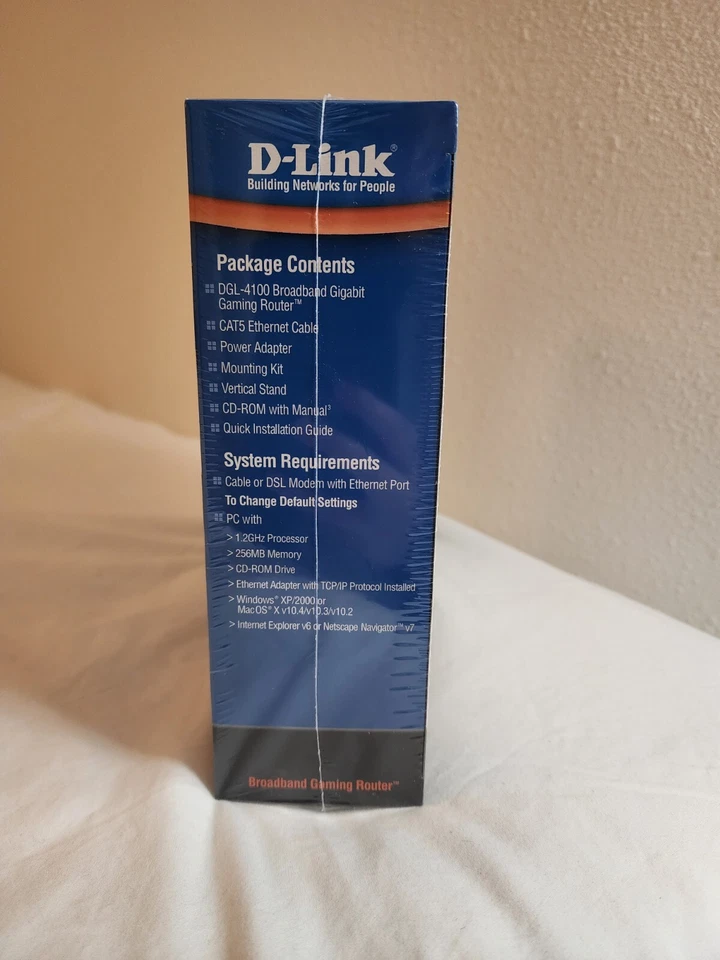 D-Link DGL-4100 Gamer Lounge Broadband Gigabit Gaming Router w/ 4-Port Switch - Image 3 of 4