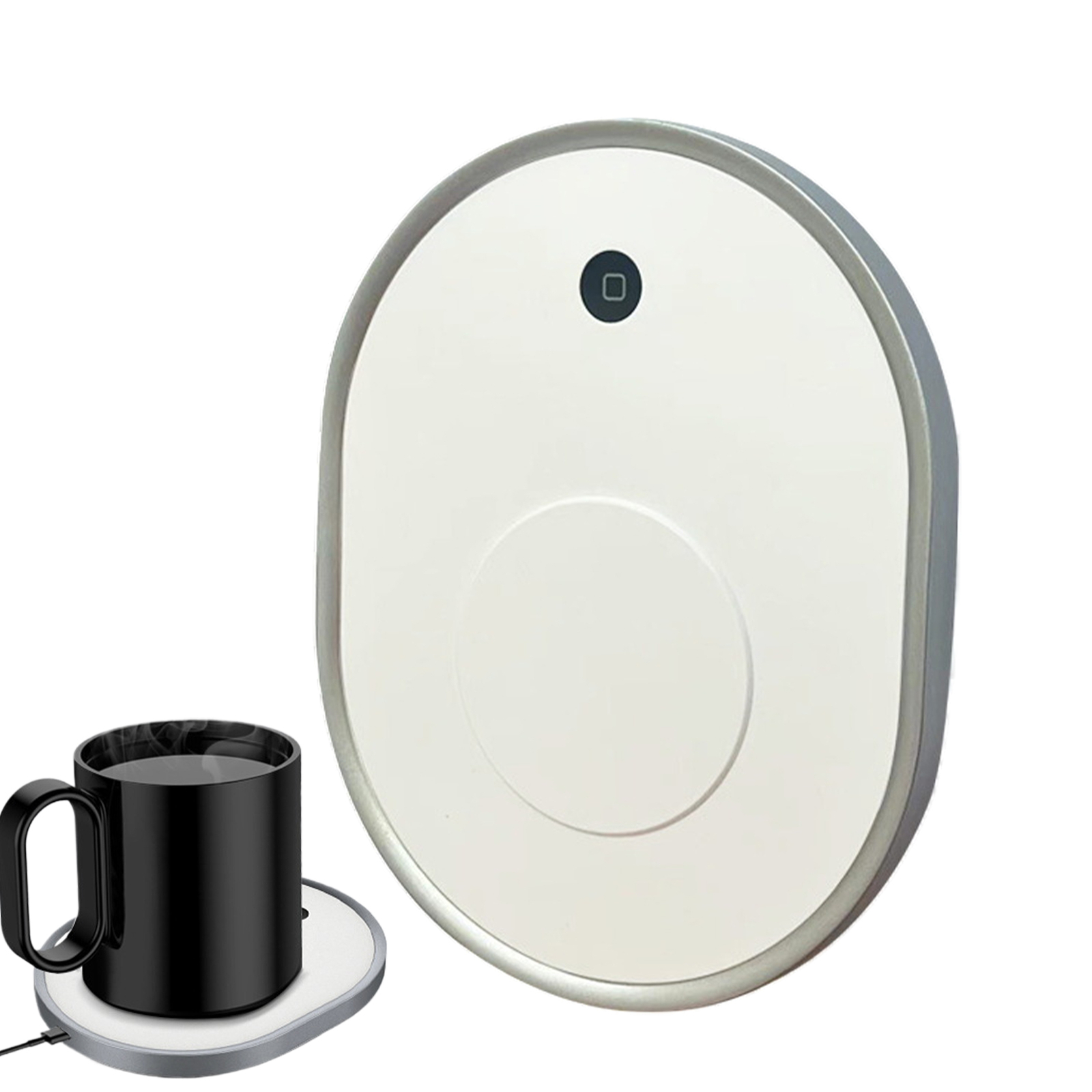 Smart Cordless Electric Coffee Mug Warmer Tea Cup Insulating Pad Heating Plate