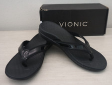 Vionic 10000470001 Womens Sz 8M Black Patent ...