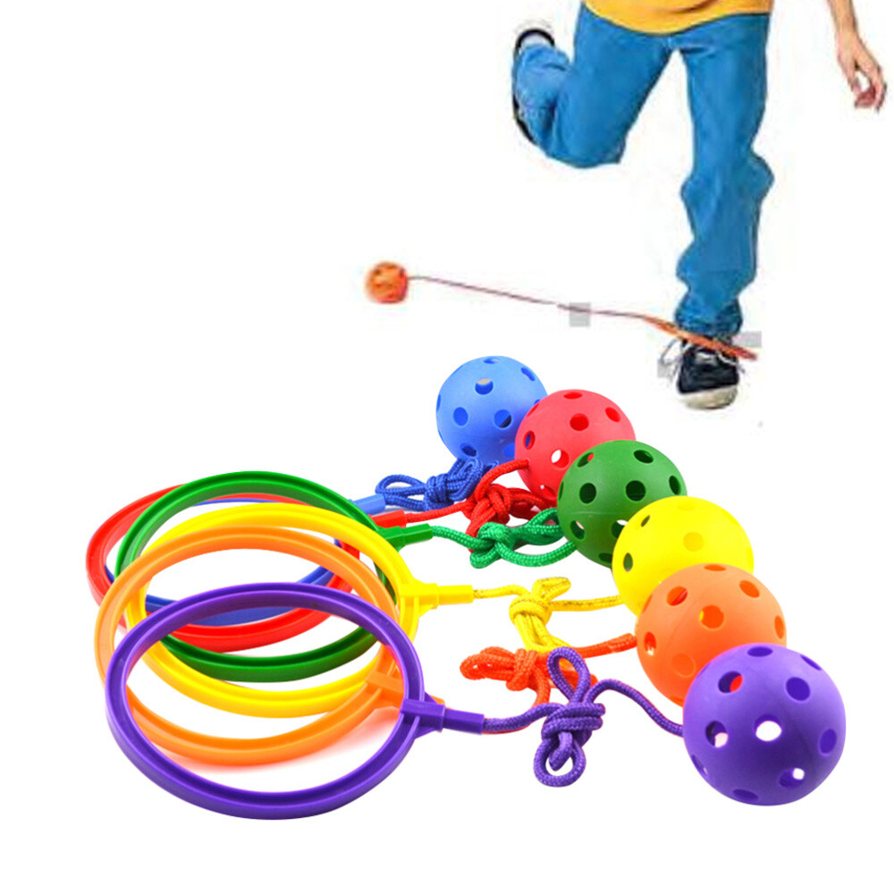 Jouet Sauteur à Une Jambe Pour Enfants - Ballon Avec Corde Pour Coordination Et Fitness