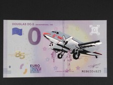 0 EURO Souvenir Douglas DC-3 GOLD & Metallic Color - 2019-2 MEBK004825