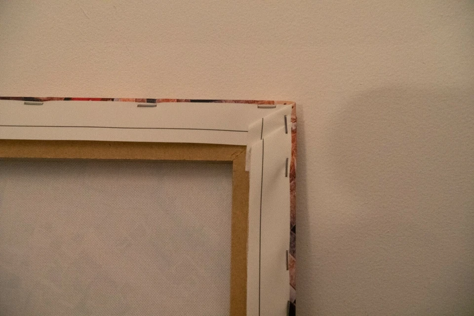 托利多 西班牙空中概述抽象帆布印花 25 英寸 x 40 英寸 — 第 3/3 张图片