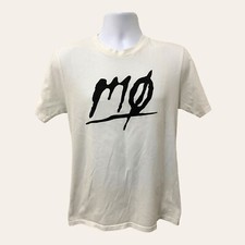 MØ Motordrome Live To Survive White T-Shirt Size M Disco Pop Singer USA Made