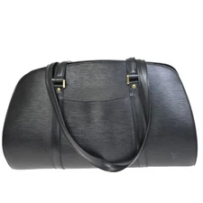 LOUIS VUITTON LV Logo Solferino 45 Shoulder Bag Epi Leather Black M42862 83FB924