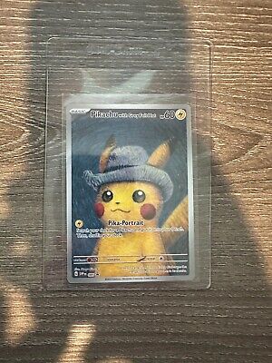 🎨Pikachu With Grey Felt Hat 085 Promo Pokemon Van Gogh Card 🎨Pikachu With Grey Felt Hat 085 Promo Pokemon Van Gogh Card