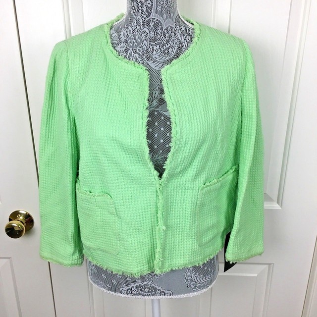 zara mint blazer