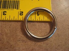 1 1/2" Nickel Steel Heavy Duty O Rings Pack Of 25 