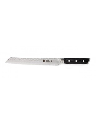 AUSONIA Coltello Da Pane Forgiato 24 Cm - Linea Evolux - Manico In Resina Acetalica, Fatto In Italia - 5
