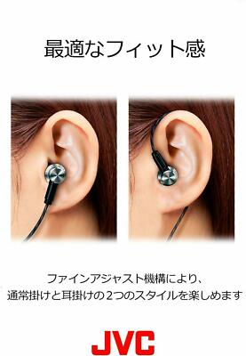 JVC HA-FD02 canal type earphone CLASS - S SOLIDEGE full stainless