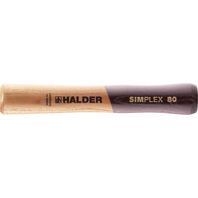 Halder 3244.082 Simplex Hammer Handle, 150g, 230mm, Wood, Vibration-Damping