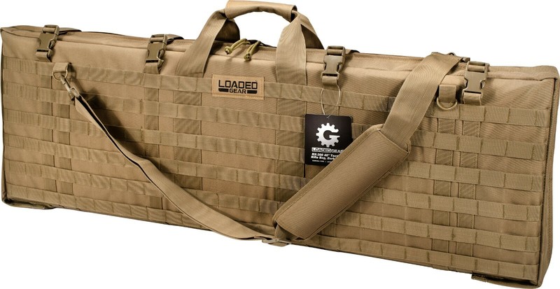 Barska Loaded Gear RX-300 40 Inch Tactical Rifle Bag, Dark Earth BI12338