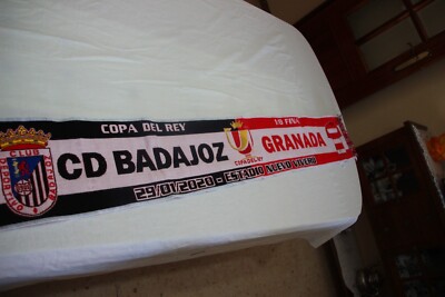 BUFANDA DE FUTBOL Oficial Match De Liga Real Betis Y R.c.d Espanyol EUR
