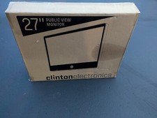 27 in. Public View Monitor - Clinton Electronics CE-M27 Brand New In A Box CCTV