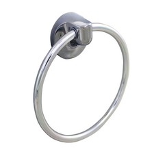 Polished Chrome Wall Mounted Towel Ring Variety Style Available