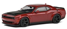 1/43 Dodge Challenger SRT Hellcat Red Diecast Model Car by Solido S4310304