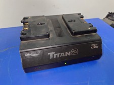 Anton Bauer Titan2 Dual Gold-mount Battery Charger, Tested Working