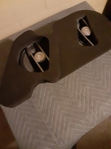 motorcycle saddlebag subwoofer