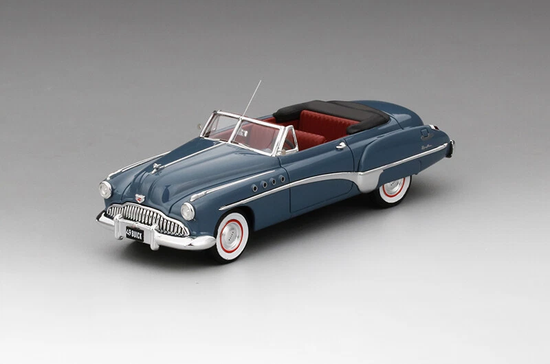 Tsmce164313 Collection D'Élégance Buick 1949 Roadmaster Convertible Mariner Blue - Photo 2/4