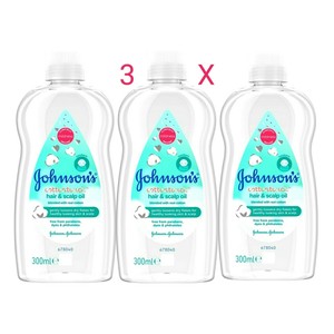 johnson's cotton touch hair & scalp oil