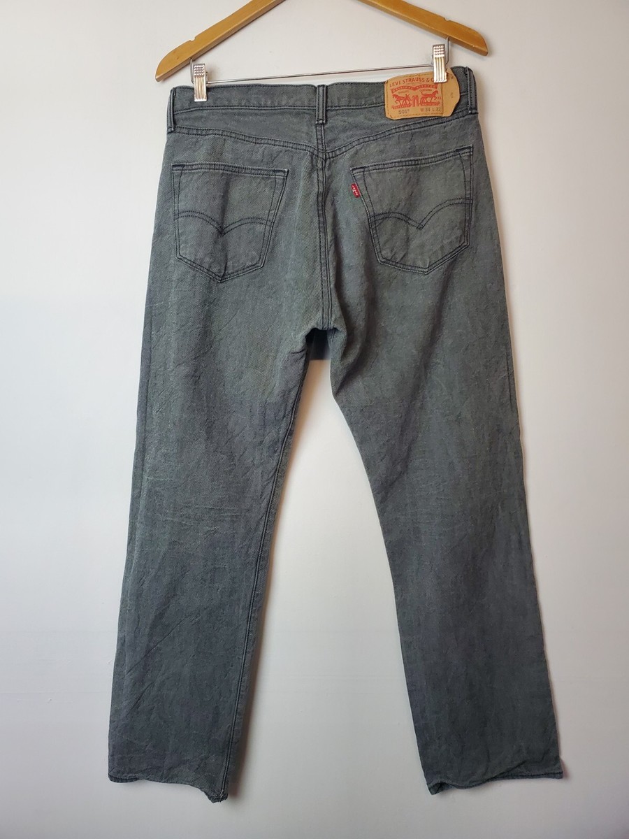 パンツ Levi's 501 made in USA 34x32 80's Levi's 501 デニムストライプパンツ 表記(34x32) USA製 R