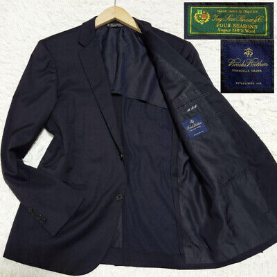 Brooks Brothers x Loro Piana Tailored Jacket, Unlined, Black Brooks Brothers x Loro Piana Tailored Jacket, Unlined, Black