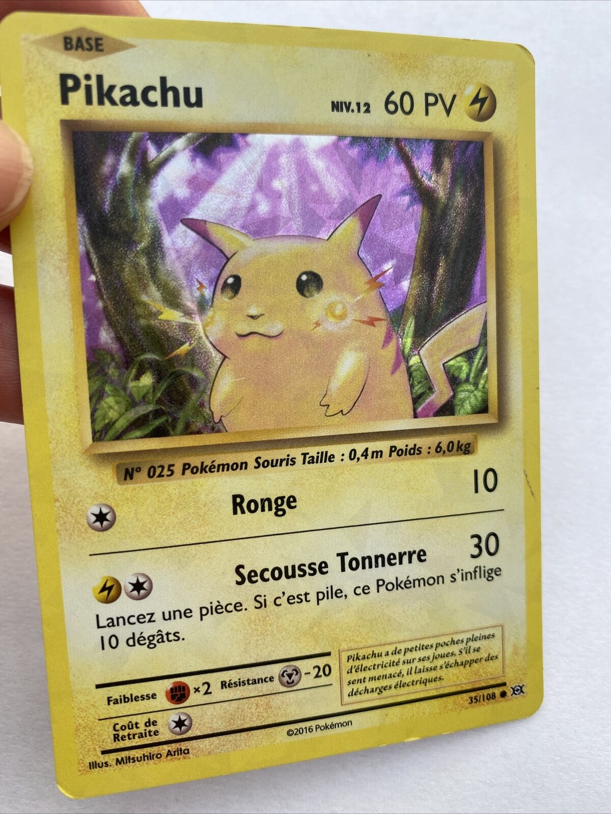 French Pokemon cards Anime Pikachu Vmax V Shiny trading Card