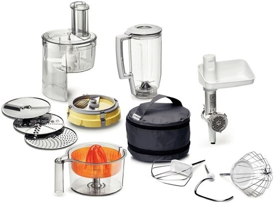 4242002681689 Bosch Styline food processor 900 W 3.9 L Stainless steel, White BO - Image 4 of 4