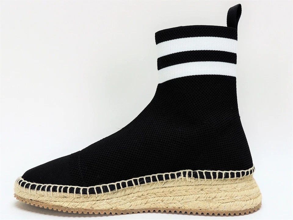 Alexander Wang Women's Dylan Espadrille Bootie Black/White Size US 7.5/EU 37.5 - Image 3 of 4