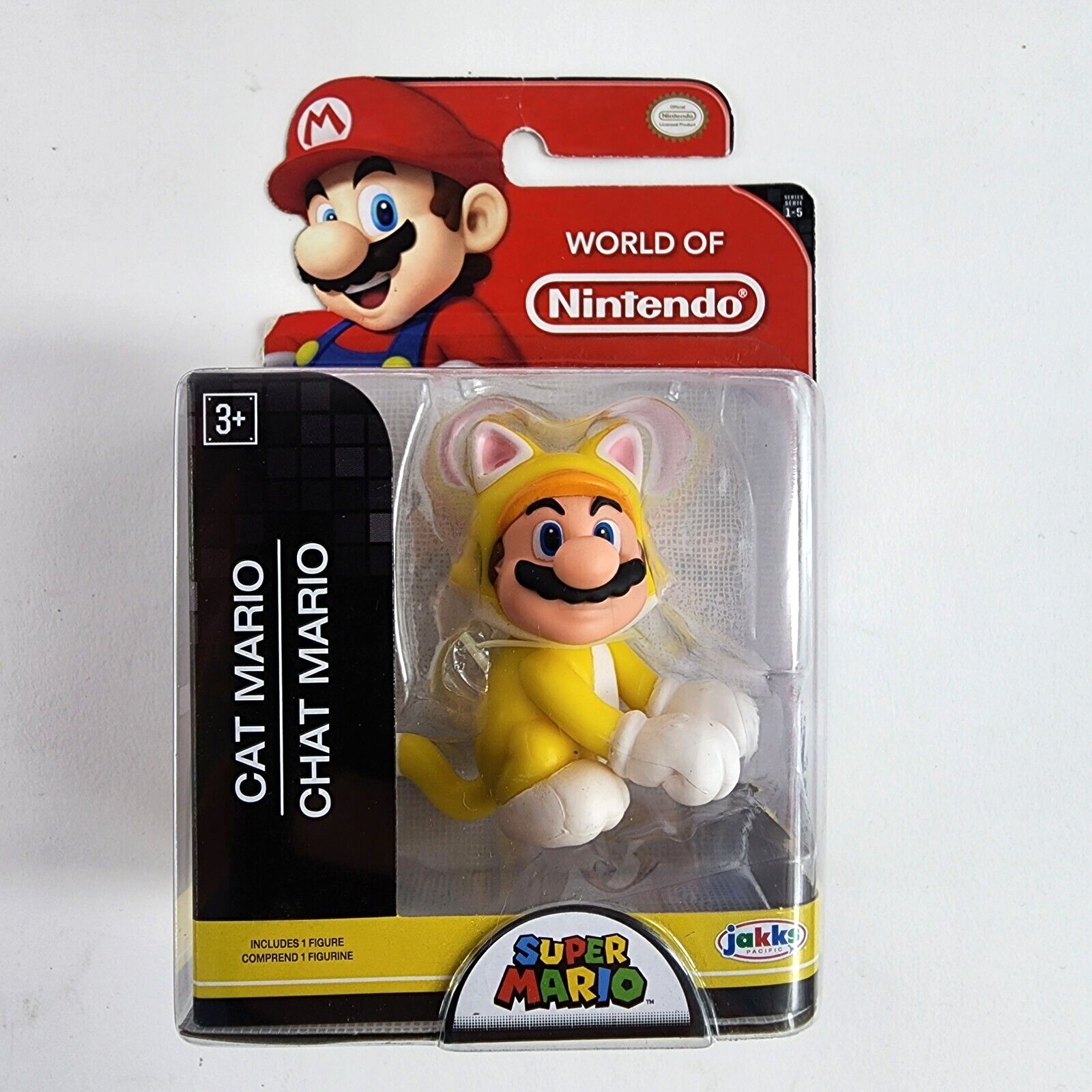 World of Nintendo Yellow Cat Mario Figure Series 1-5 for sale online