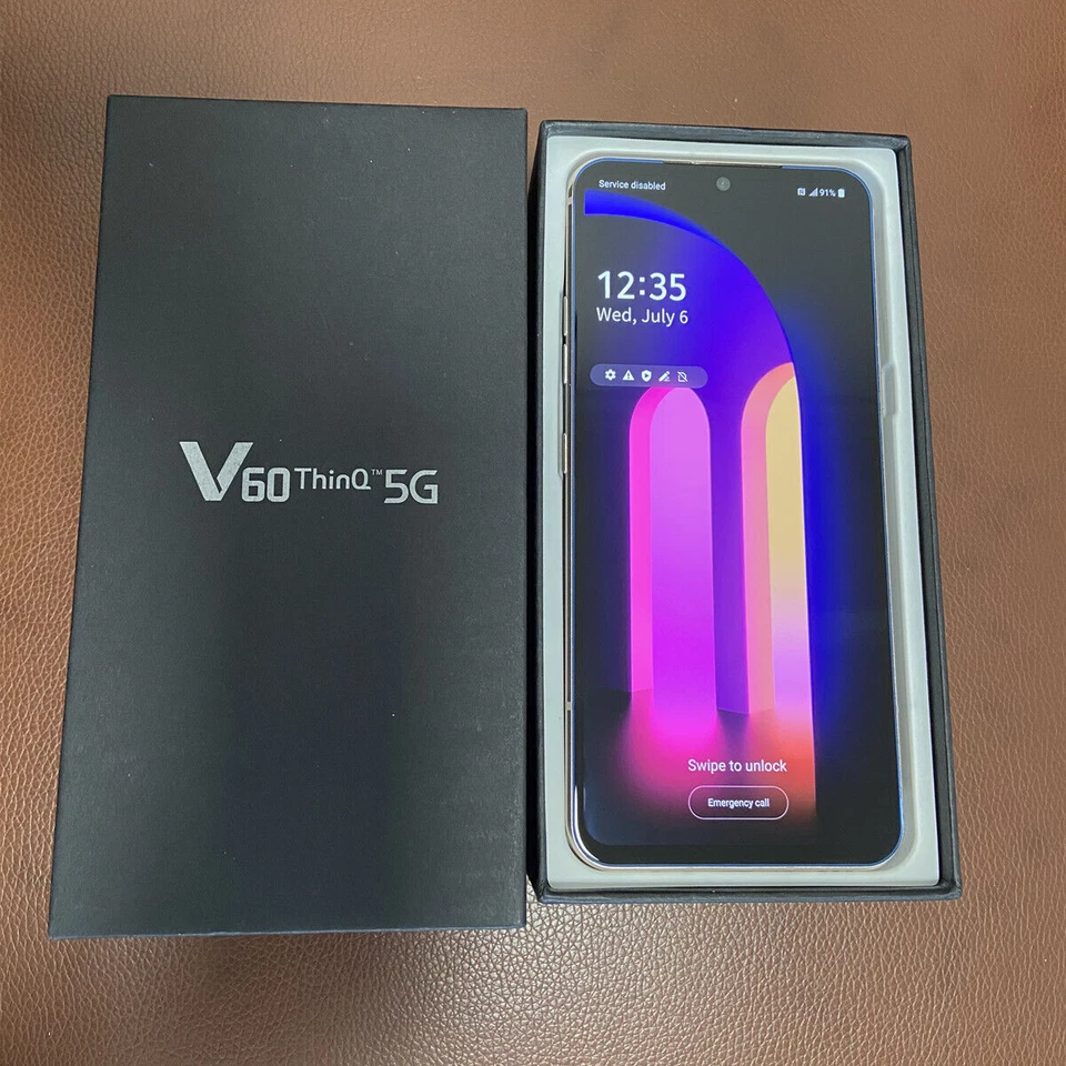 New LG V60 ThinQ 5G LM-V600AM V600TM V600VM 128GB Unlocked Smartphone - Image 4 of 4