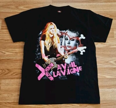 希少 Avril Lavigne R.O.C.K.S. Tシャツ Mサイズ Avril Lavigne Punk Rock T-Shirt Double Sided Medium | eBay