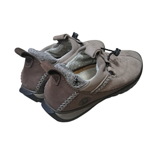 Timberland Shoes Womens 8.5 M Smartwool Power Lounger Loafers 10160 Tan Suede - Picture 3 of 12