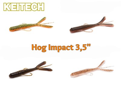 KEITECH Hog Impact 3,5'' Krebs-Imitat 8,5 cm Barsch - Forelle