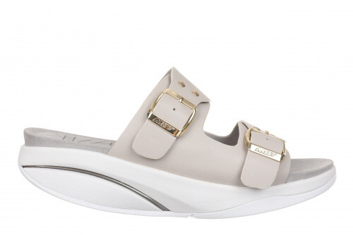 MBT LIKI Women's Slide Sandal Level Rocker, Nappa Leather