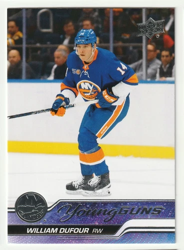 2023-24 Upper Deck "Young Guns" Rookie Card # 206 William Dufour RC!