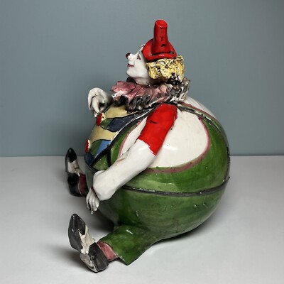 JOUET ANCIEN TÔLE lithographiée Clown circus lemezarugyar EUR 15,00 - FR